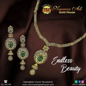 Gold Necklace Design 0017